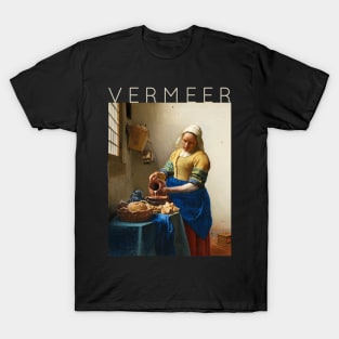 Johannes Vermeer - The Milkmaid T-Shirt